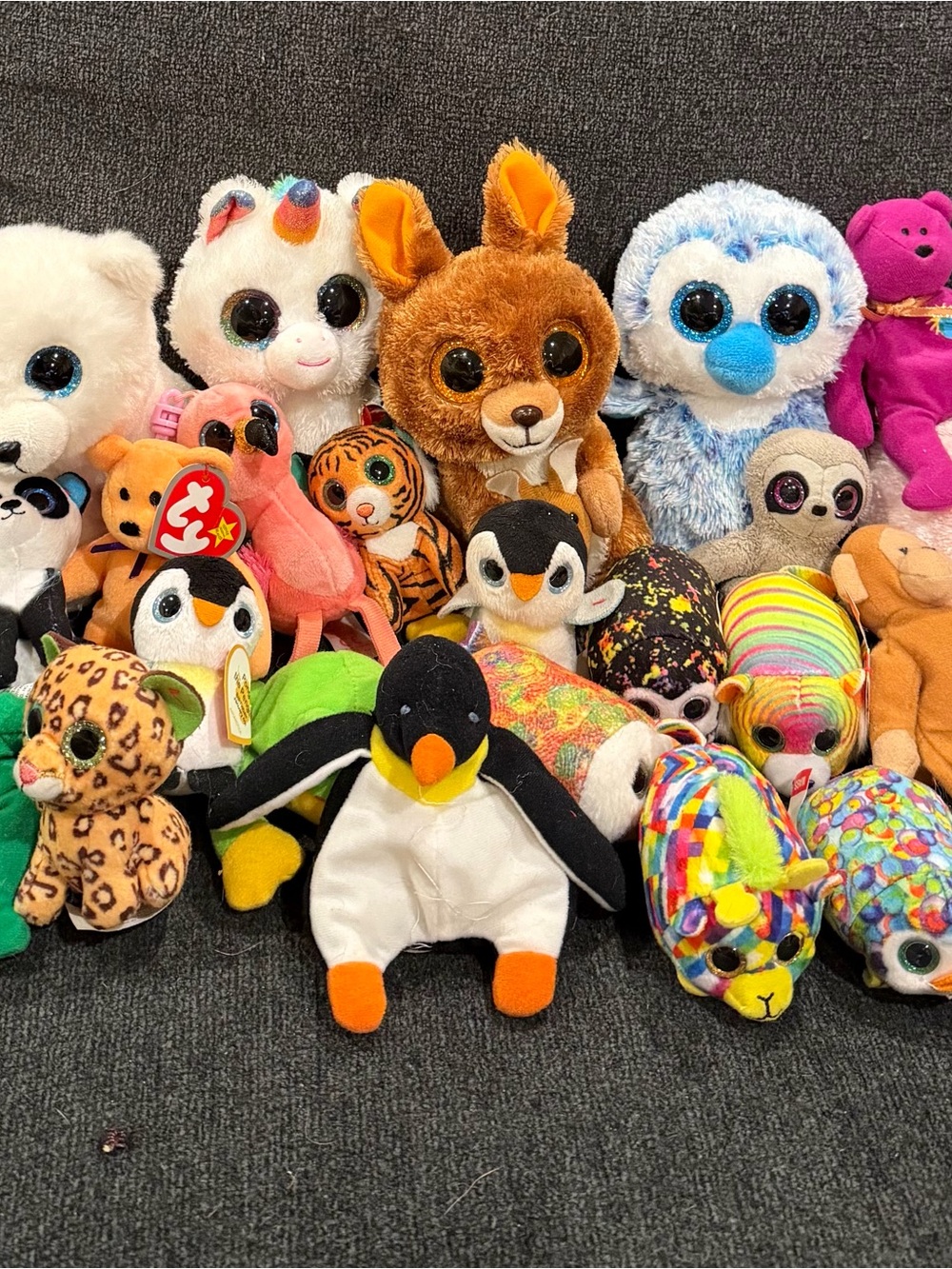 Ty Beanie Babies/Beanie boo plush lot